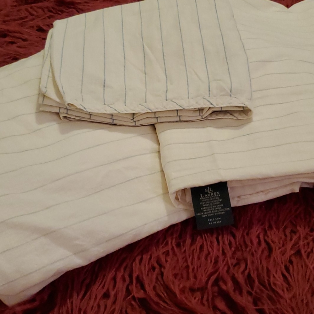 Ralph Lauren twin sheet set in EUC A1